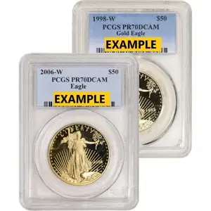 1OZ American Gold Eagle PCGS70 Proof
